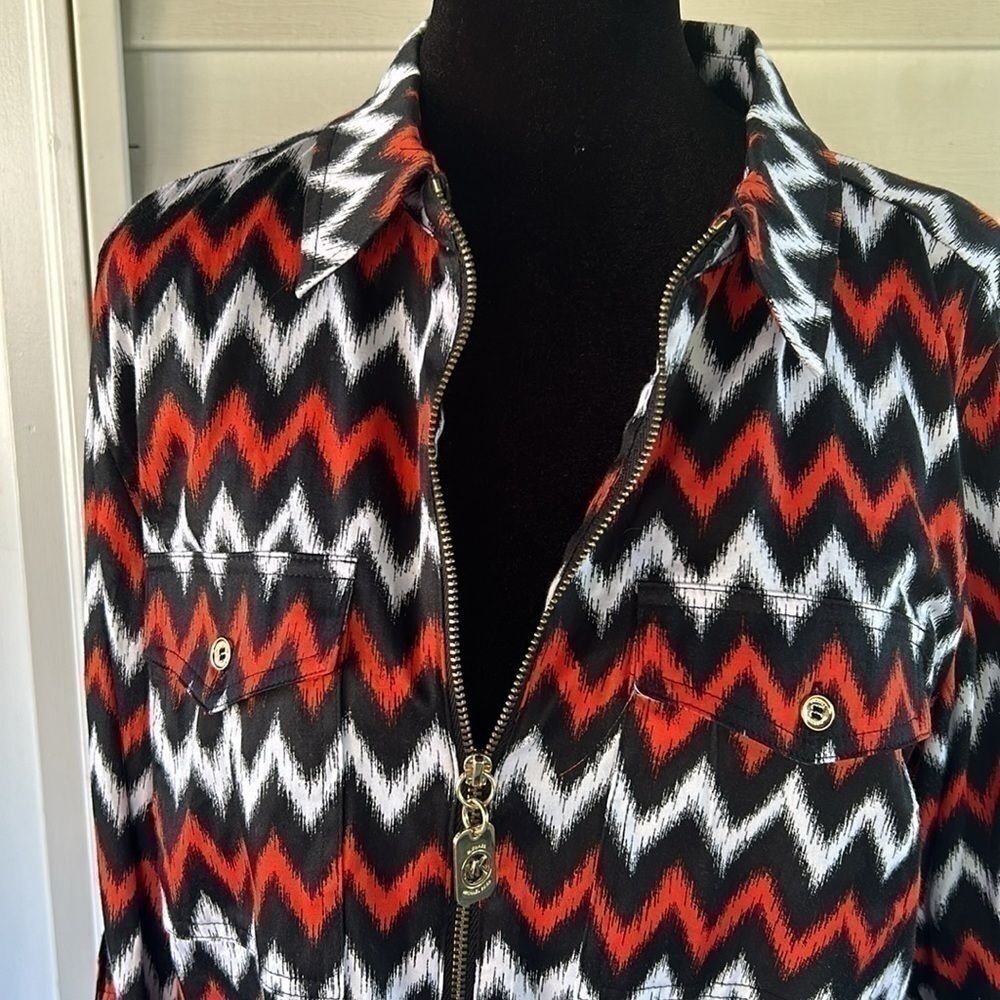 Michael Michael Korrs size 6 zippered long sleeve F - Picture 2 of 8
